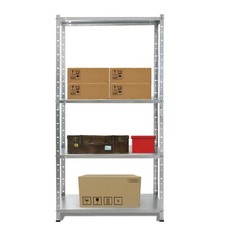 AREBOS  Étagère Charge Lourde Rayonnage 100 kg Capacité Totale Métal galvanisé