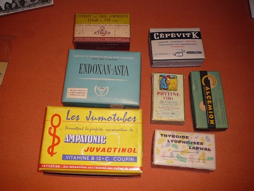 Anciennes boites carton de - en,