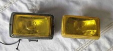 Paire de phares additionnels Jaune ancien Marchal SEV 859 GT