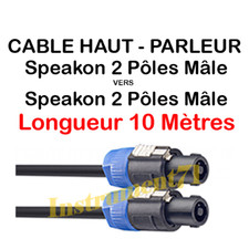 1 Câble Haut Parleur Speakon