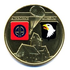 50 SAINTE-MERE-EGLISE Musée Airborne 4, Couleur, 2025, Monnaie de Paris