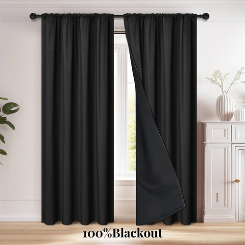 Rideau occultant 100 avec - rideau, 100%