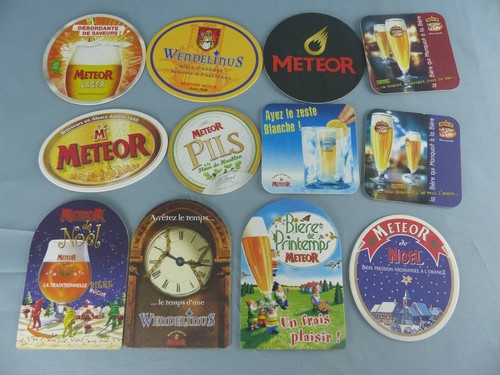 Lot sous bock - lot, 12