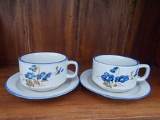 2 PETITS DEJEUNERS CERAMIQUE