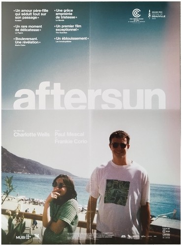Aftersun affiche cinéma - aftersun,