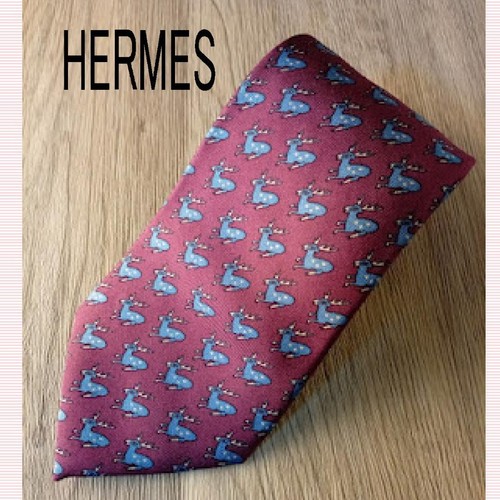 Cravate hermes soie - hermes, couleur