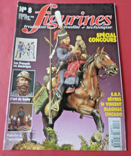 Magazine Figurines n° 8 - Février 1996 - Soldats en kit et figurines - Salons