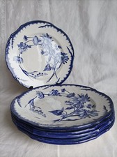 6 assiettes anciennes Creil &