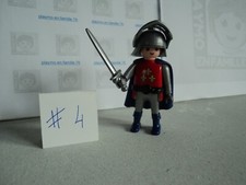 PLAYMOBIL vintage médiéval chevalier du lys cape casque du set 3668 de 1993 #4