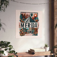 Merida Mexico Matte Poster