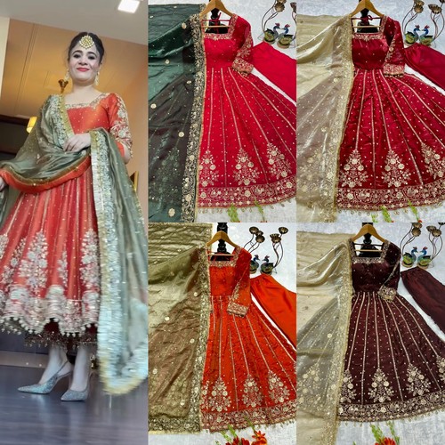 Robe prête porter anarkali - robe,