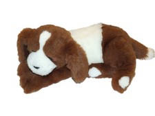 Ancienne peluche chien marron