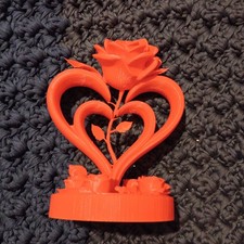 Sculpture décorative rose &