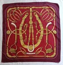 Foulard Hermès Gaucho en Soie