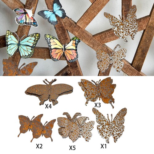Papillons décoratifs en - 15,
