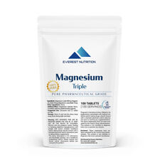 Comprimés triple magnésium haute concentration et biodisponibilité