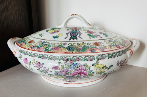 Légumier ancien porcelaine - ancien,