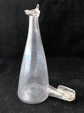 Abreuvoir à Oiseau Verre Soufflé Fin 18 ème Début XIX ème Antique French Glass