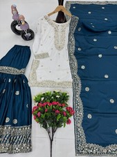 Robe Anarkali Ethnique Designer Pakistanaise Bollywood Salwar Eid Indien