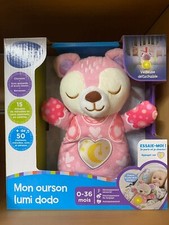 Vtech Mon Ourson Lumi Dodo Rose - peluche de nuit ourson