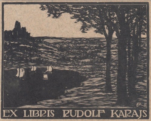 Exlibris livre art - exlibris,