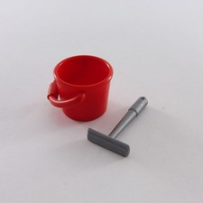 27596 Playmobil Seau Rouge et