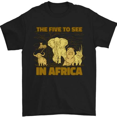 Les cinq voir afrique - À, en