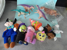 VINTAGE COLLECTOR LOT DE 11 JOUETS McDONALD'S ET AUTRES DINOSAURES ET DIVERS