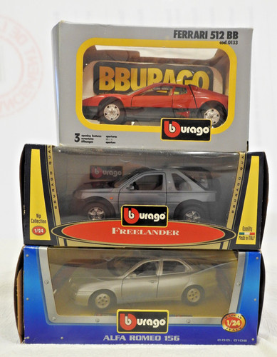 Burago lot 3 voitures - 3,