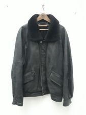 Blouson MAC DOUGLAS CUIR AVIATEUR FRANCE Veste Manteau Leather Coat Jacket 
