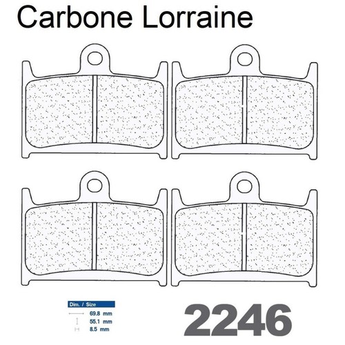 Plaquettes carbone lorraine - plaquettes,