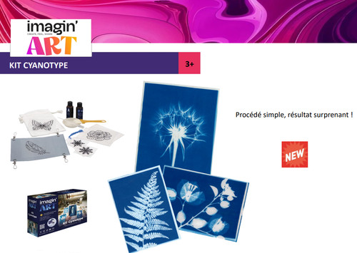 Imagin art kit cyanotype - imagin,