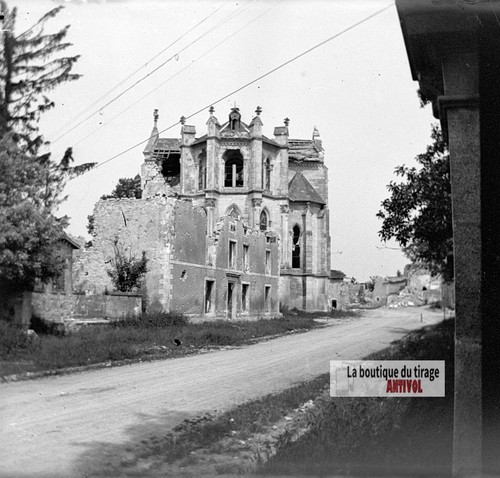 église lacroix sur meuse - Église, de