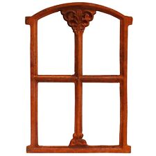 Fenêtre de grange fer forgé / rouille style antique 48cm (z)