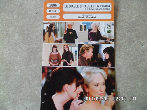 Carte fiche cinema - 2006, le