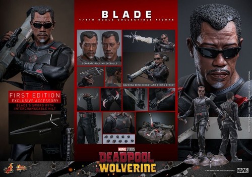 Hot toys blade deadpool - toys, &