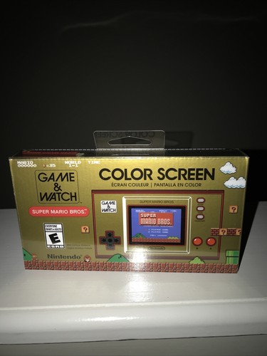 Nintendo game watch super - nintendo,