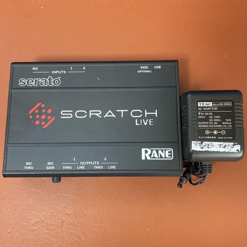 Rane serato scratch - scratch, live