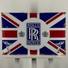 Plaque émaillée Rolls-Royce
