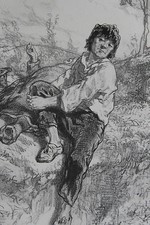 GAVARNI Lithographie originale