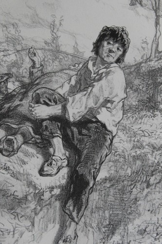 Gavarni lithographie originale - gavarni,