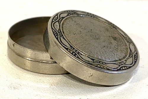 Ancienne boîte poudre - boîte, à