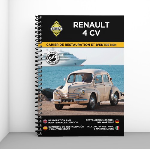 Renault cahier de - cv, :