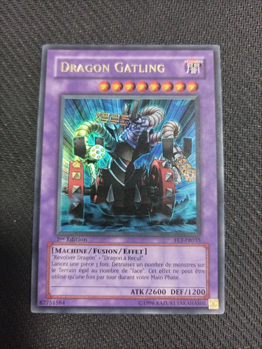 Carte dragon gatling - carte,