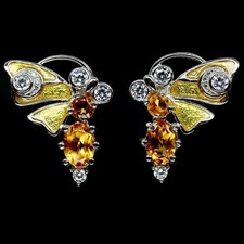 Boucles d'oreilles argent 925