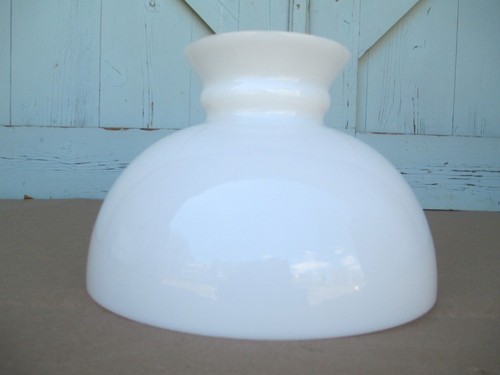 Antique milk glass shade - antique,