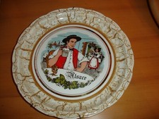 ASSIETTE ALSACE Alsacien 24 cm