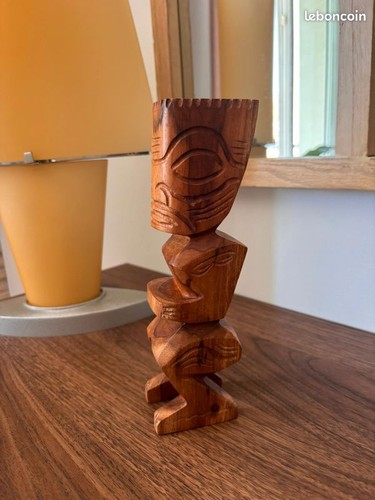 Statuette tiki bois - tiki,