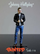 Johnny Hallyday PEINT pour CMC, EXOTO, KYOSHO Miura 1:18