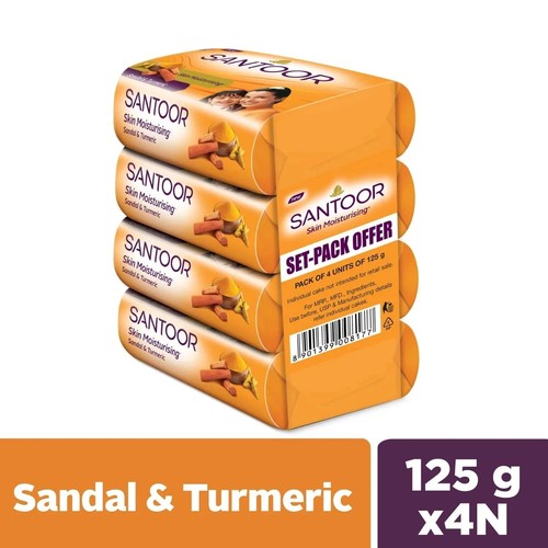 Savon santoor sandal curcuma - savon, &